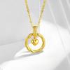Ожерелье Mobius Love Женская мода Личность Circle Your Heart Высококачественное ожерелье Подарок на День святого Валентина