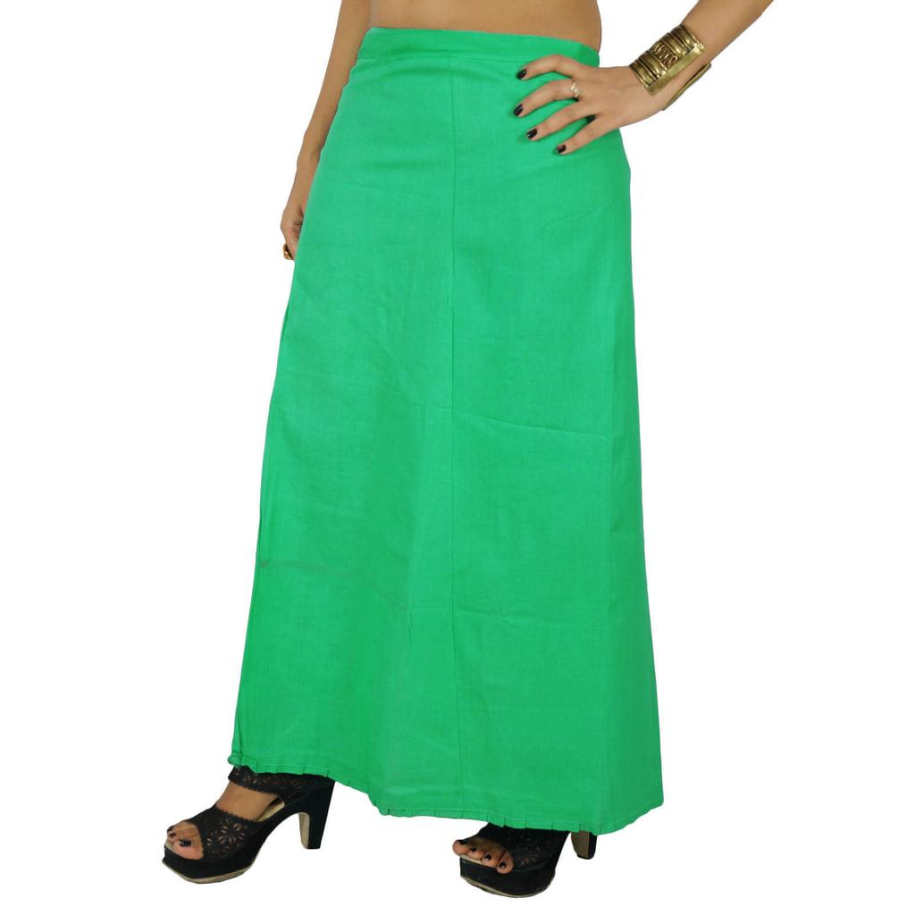 Твердым хлопком Болливуда сшитая Инскирд подкладка индийской юбки для сари