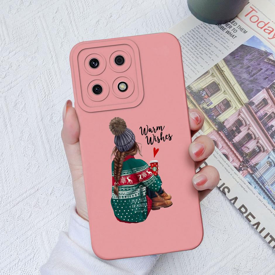 Чехлы Для Honor X8a X8b Красивый Рисунок Девочки Ударопрочный Ультратонкий Чехол Для Honor X8 A X8 B Силиконовый Высококачественный Coque Funda