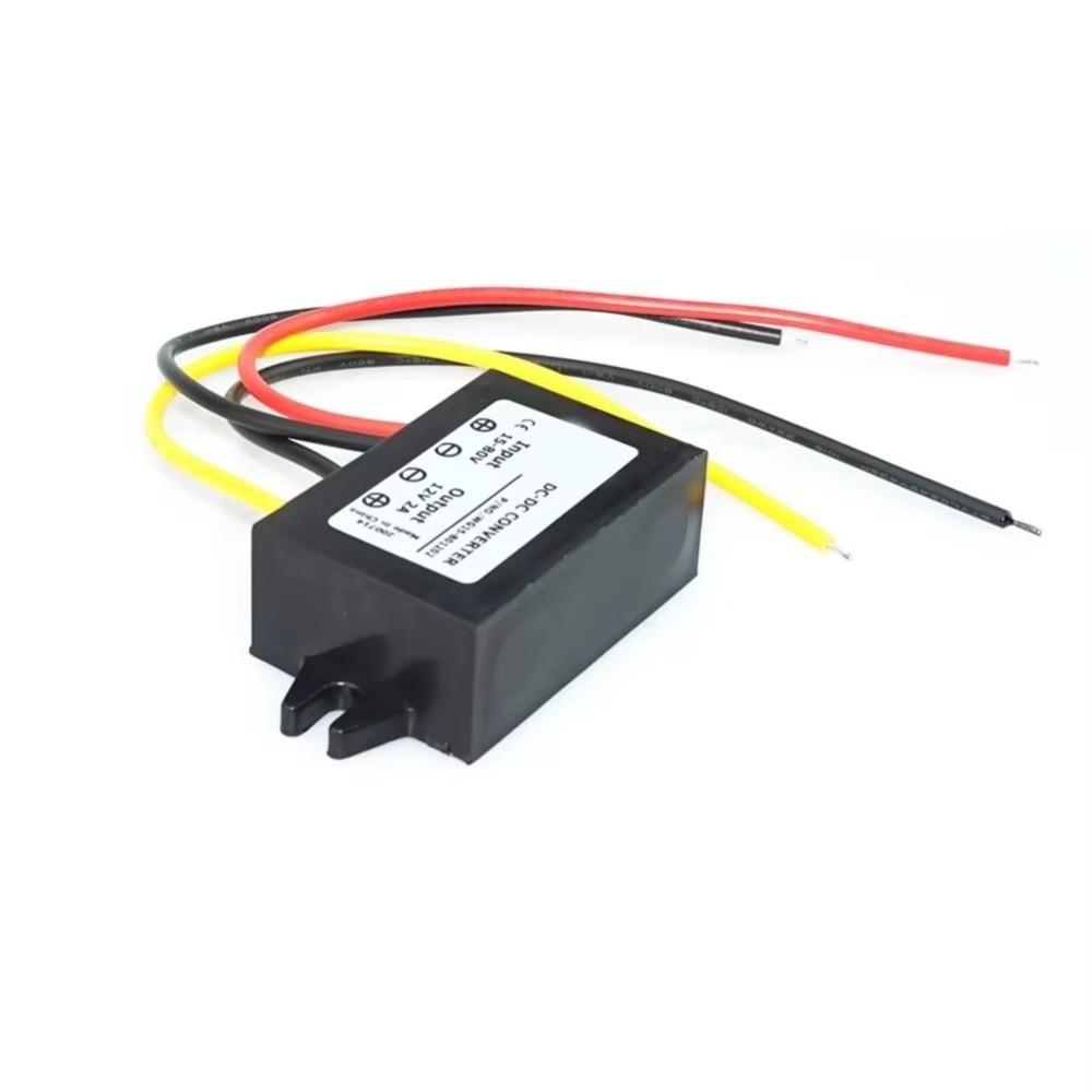 DC 15V-80V To DC 12V 2A Voltage Regulator Buck Converter Automotive Electrical Tool