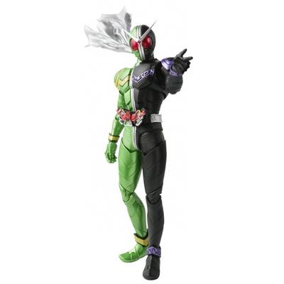 SHFiguarts (Синкочо Сейхо) Kamen Rider W Cyclone Joker прибл.. Подвижная фигура толщиной 145 мм, окрашенная в ПВХ и АБС-пластик
