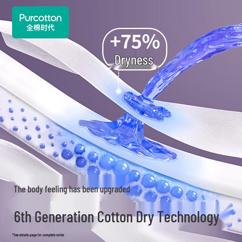 PurCotton Nice Princess 100% Cotton Period Underwear