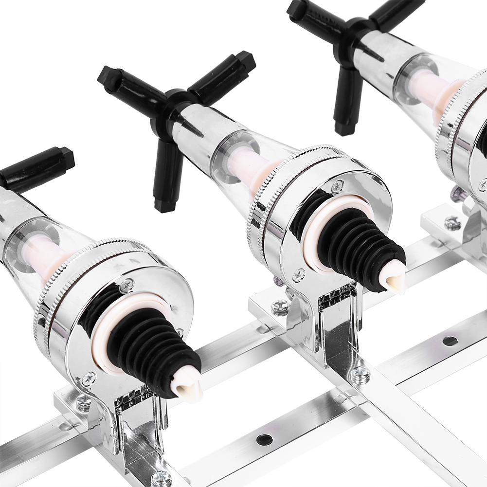 Bar Accessory 4 Bottle Spirits Rotary Wall Mounted Bottle Stand Dispenser Rack