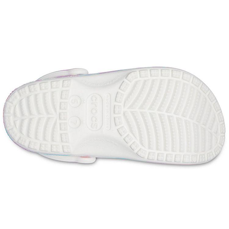 Crocs Классические мужские кроссовки Clog Tie Dye Fresco розовые белые цвета морской волны 205453-6SN