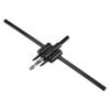 30300mm Adjustable Black Circle Hole Saw Drill Bit Set DIY Woodworking Tool