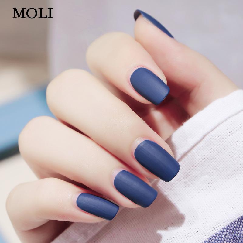 Туманный матовый лак для ногтей Стойкий неотслаивающийся скраб Бесцветная прозрачная эмаль для ногтей без запекания