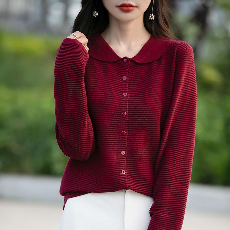 Женский легкий кардиган из 50% шерсти и 50% шелка Mulberry — универсальный трикотаж на все 4 сезона для комфорта и стиля в любое время года