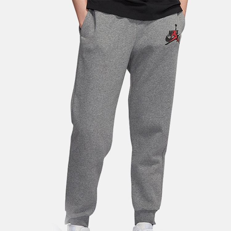 Jordan Classic Fleece Pants Men Bottoms Dark-Grey BV6009-091