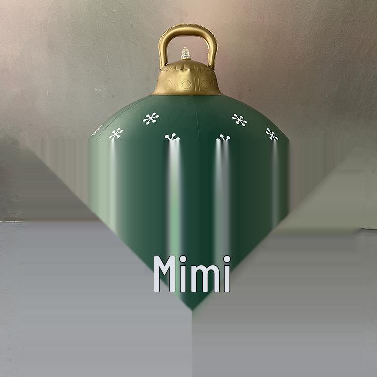 Светящийся ПВХ Надувной Рождественский Шар для Внутренних и Наружных Украшений