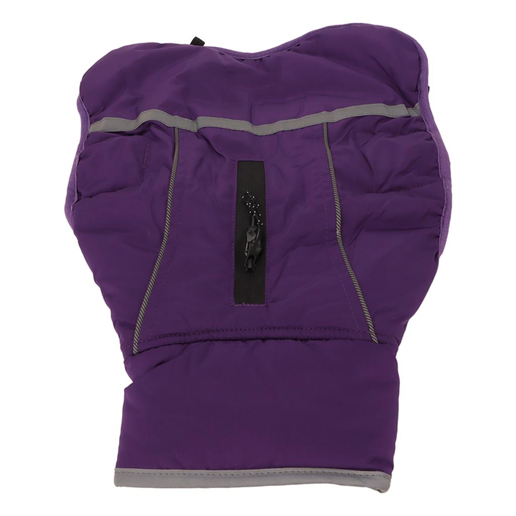 Зимнее пальто для собак, теплая светоотражающая водонепроницаемая регулируемая мягкая толстая куртка для собак малого и среднего размера