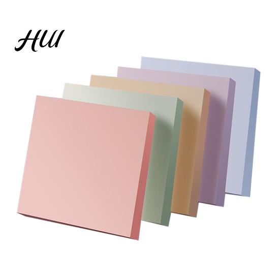 High-end Memo Notes Morandi Colored Notes, Smooth Writing Paper, Indexing And Reliable Adhesive Decorating Notebooks Note, for Office School