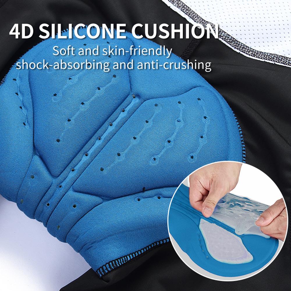 Wosawe Mens Short Sleeve Jersey Road Bike Cycling Breathable Tops Sportswear Shirts Summer Cycling Sets Gel Shorts Reflective Bicycle Outfit