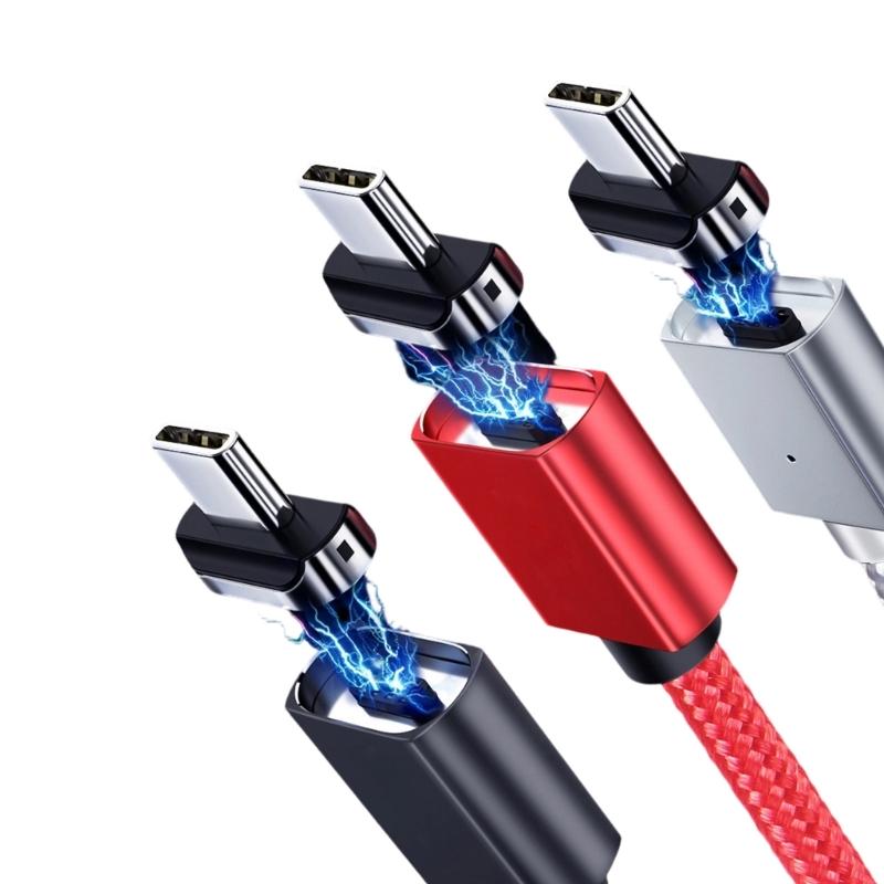 Магнитный кабель для зарядки Type C с защитой от пыли и чипом безопасности для безопасной ночной зарядки