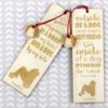 Lowchen, Little Lion Dog – Dog bookmark, personalized bookmark – Design 01 | Art-Dog