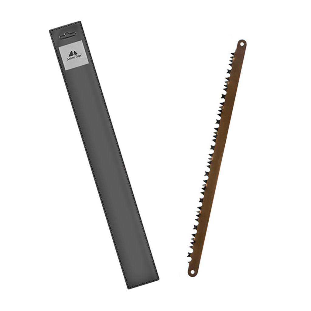 Blade for Folding Saw Camping Survival Collapsible Bow Saw for Both Dry and Wet Wood Tree Cutting