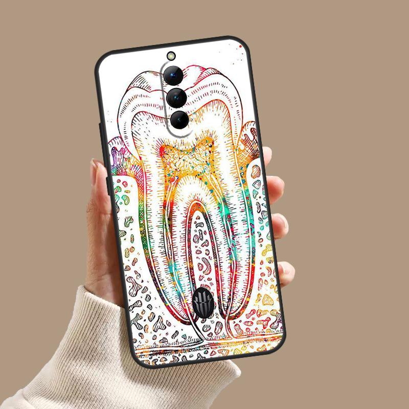 Чехол с рисунком зубов для стоматолога для ZTE Nubia Red Magic 11 9S 8S 8 9 10 10S Pro Plus 6 7 6S 7S Pro 5G 6R 10 Air