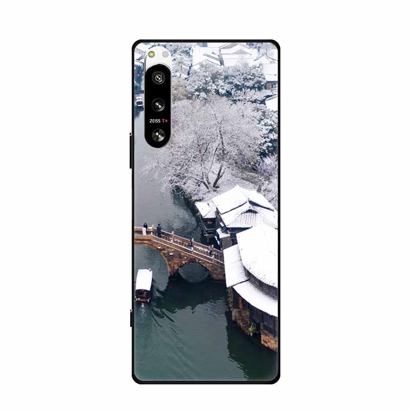 Крутой силиконовый чехол для Sony Xperia 5 IV Чехол с принтом Модный мягкий задний чехол для Sony Xperia 5IV Чехол-защита Печатные корпуса