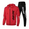 Zipper Sports Set JUICE WRLD Printed Set Athletic Tracksuit  Zipper Hoodies Sport Suits Hooded Jacket and Sweatpants 2 Pieces Set