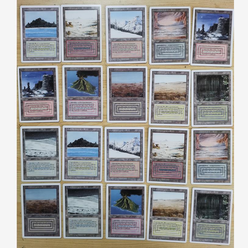 Набор из 59 предметов World Wake Blue Core, карты Magic The Gathering, прокси-карты MTG, игральные карты