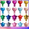 5-inch Aluminum Love and Star Balloons for Party Decorations