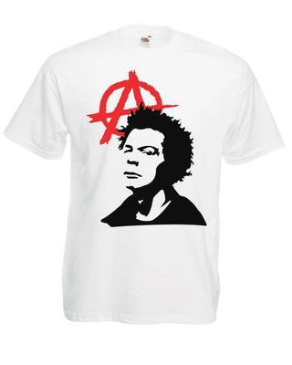 Мужская Визгливая Панк-Рок Анархия 1970-х 1980-х Унисекс Белая 100% Хлопковая Футболка Мужские Футболки Топ