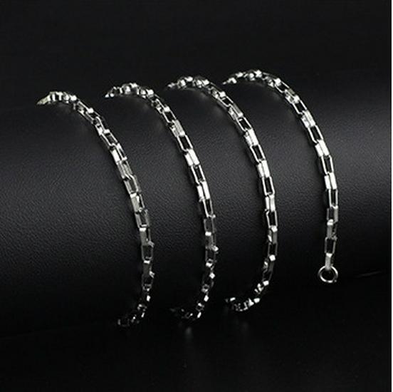 Корейская мода титановая сталь парное ожерелье из змеиной кости - модный индивидуальный аксессуар