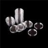 100Pcs Clear Coin Capsules Coin Case Holders 27Mm Round Storage Boxes