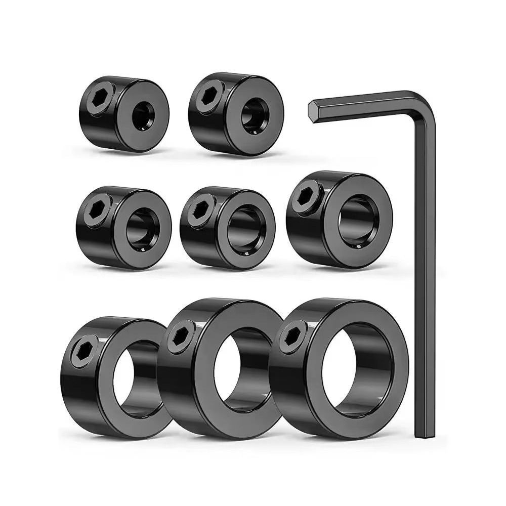 Adjustable Drill Stoper Collar Set 3-16mm Drill Stop Ring Drill Bit Limiter  Woodwork Tools