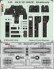 Eduard Space Early Interior 3D Parts Set Plastic Model Decal EDU3DL32027 1/35 AH-64A Decal/Etched (for Trumpeter)