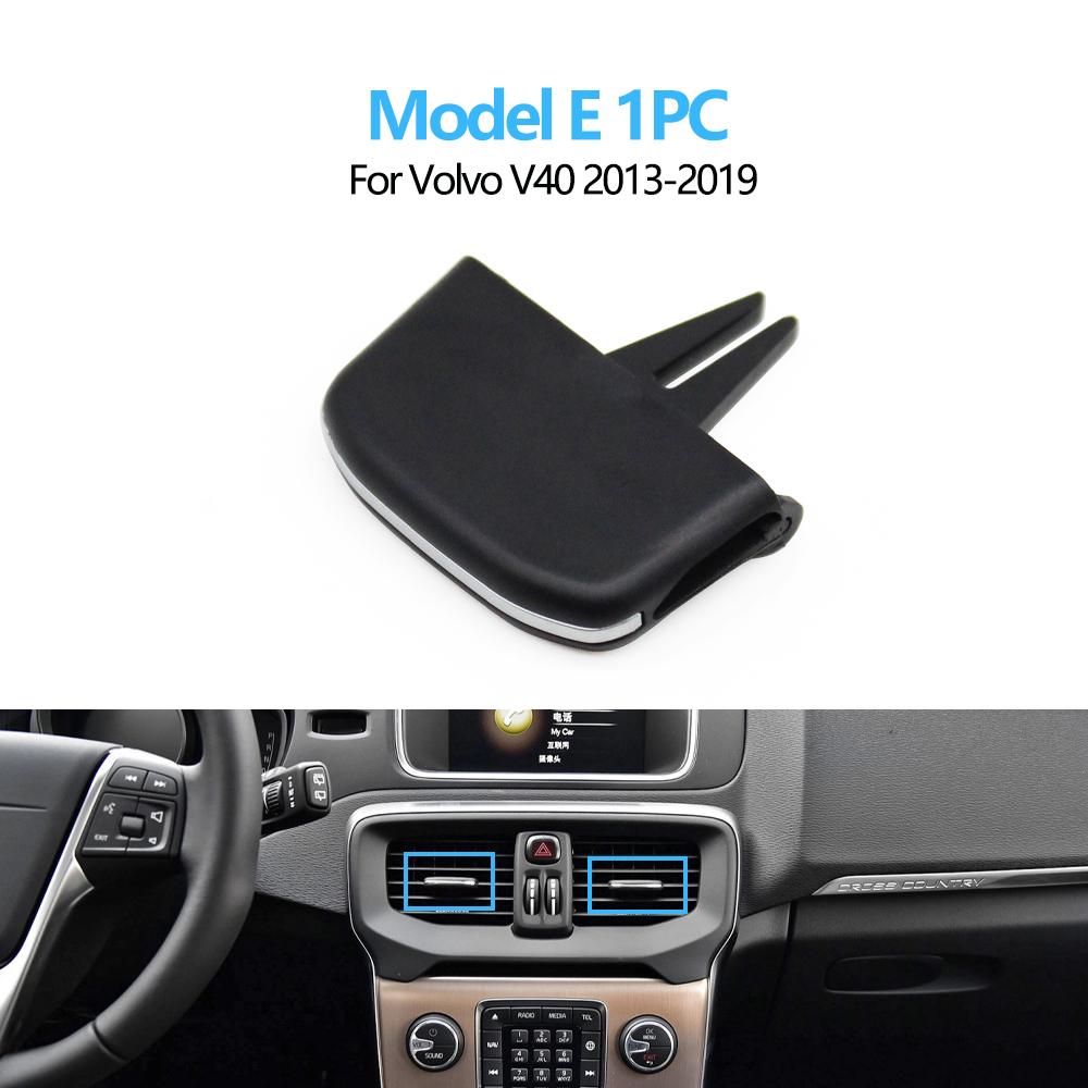 Автомобильный передний кондиционер, вентиляционная решетка переменного тока, слайдер, клипса, ремонтный комплект для Volvo S60 V60 V40 2011 2012 2013 2014 2015