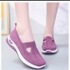 Модные женские туфли весна/лето, новые дышащие и удобные, туфли для мам, мягкая подошва, повседневные сетчатые женские туфли