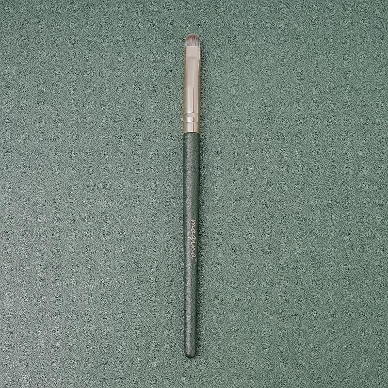 Набор кистей для макияжа Green Cloud из 14 предметов: Инструменты для теней, пудры, тональной основы, румян и теней для носа