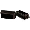 Internal cap for profile post roof 60x30 100 PCS BROWN