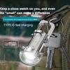 Outdoor Camping Light Outdoor USB Rechargeable Flashlight Suction Bright camping Electro U9M0