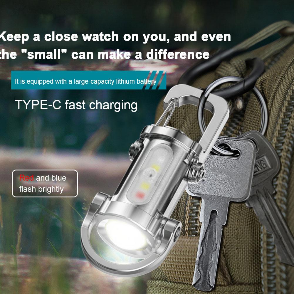 Outdoor Camping Light Outdoor USB Rechargeable Flashlight Suction Bright camping Electro U9M0