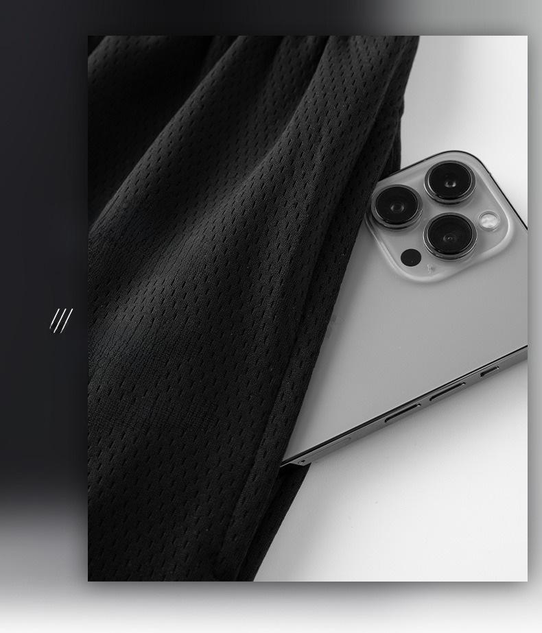 Мужские свободные быстросохнущие сетчатые баскетбольные шорты - унисекс летняя одежда для фитнеса из шелка и пляжа