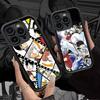Смешной аниме GINTAMA Силиконовый мягкий чехол для телефона Для IPhone 17 16 15 14 Plus 13 12 Mini 11 Черный чехол