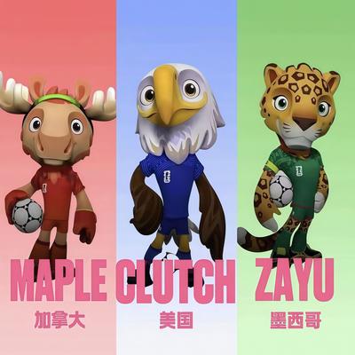 2026 США-Мексика-Канада Чемпионат мира по футболу Маскот Плюшевая кукла Брелок - 25 см Официальный сувенир Коллекционный