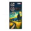 Capa For ZTE Nubia Z60 Ultra Starry Night Moon Leather Phone Case For Nubia Z50S Pro Soft Silicone Bumper Phone Cover For Nubia Z60 Z50 Ultra Fundas