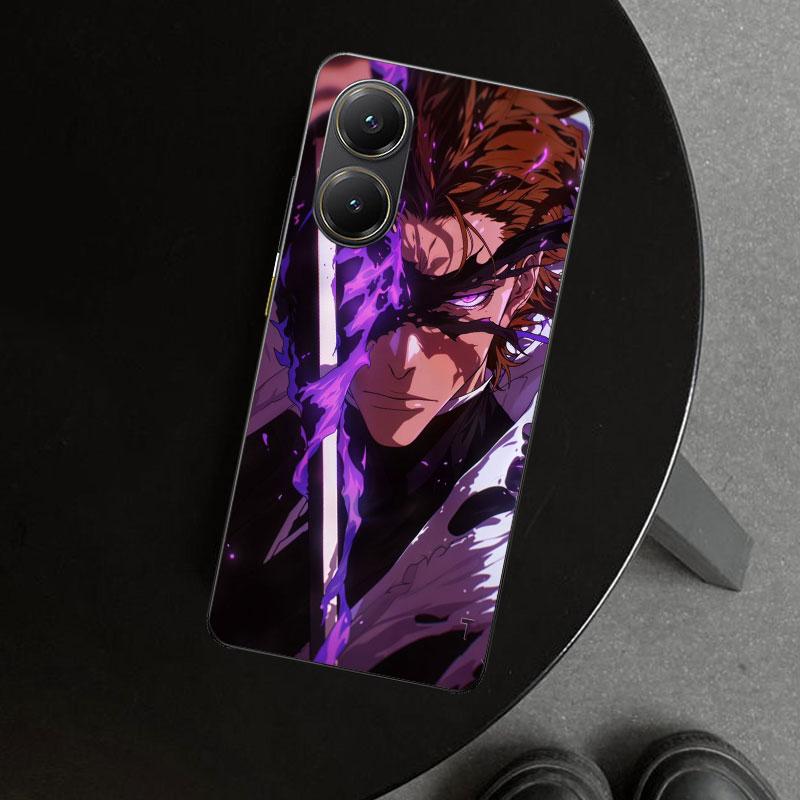 Aizen Sousuke Bleach Чехол для телефона для Xiaomi Poco X6 X5 X7 Pro F7 Ultra Redmi 15C 15 13C 13 12C 12 10C 10 10A 9C 9A 9T 9 Coq