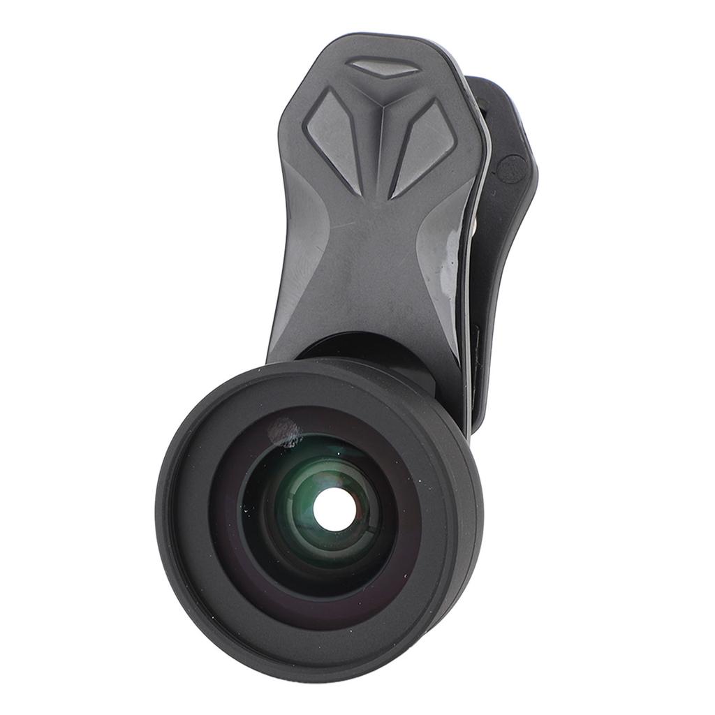 Phone Clip On Lens 120 Degree Wide Angle and 10X Macro Optical Glass Lens for Smartphone