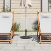 Vidaxl Podstawa Pod Parasol, Zielona, 45X45X30 Cm, Żeliwo