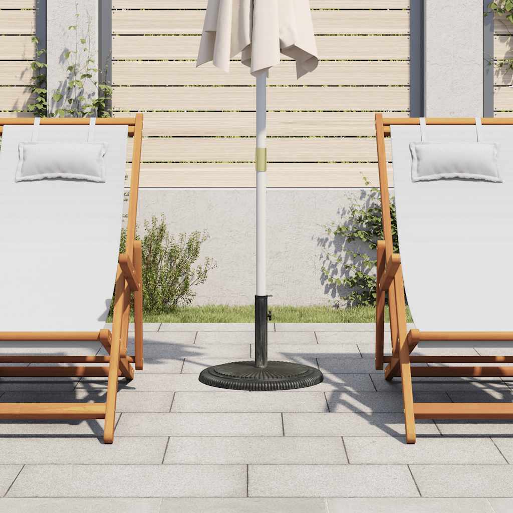 Vidaxl Podstawa Pod Parasol, Zielona, 45X45X30 Cm, Żeliwo
