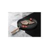 Cast Granite Grill Pan With Wooden Handle - Q35 Cm