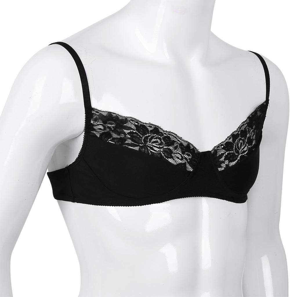 Мужской бюстгальтер с кружевной отделкой без косточек без подкладки, спортивный жилет на бретельках, топы без косточек