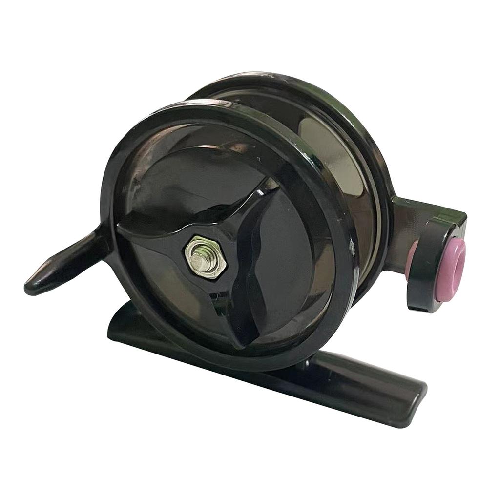 Портативные катушки для подледной рыбалки нахлыстом, катушки для зимней подледной рыбалки, катушка, рыболовная снасть, метательное колесо, инструмент для рыболовной снасти, простой в использовании