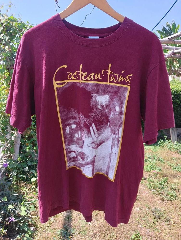 Редкая Горячая Классическая Футболка Cocteau Twins S-5XL Бордовая SN439 Унисекс