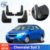 Для Chevrolet Sail 3 2015-2018 / Chevrolet Aveo 2018- Брызговики Задние Брызговики Передние Брызговики Грязезащитные Щитки Брызговики Автомобильные Аксессуары