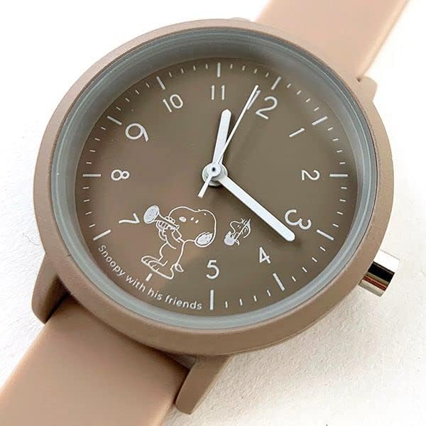 Часы Snoopy Analog Silicone Band бежевый [Fieldwork] женские PNT034-2