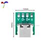 Тестовая плата-адаптер-коннектор с портом USB 3.1 Type-C (мама)